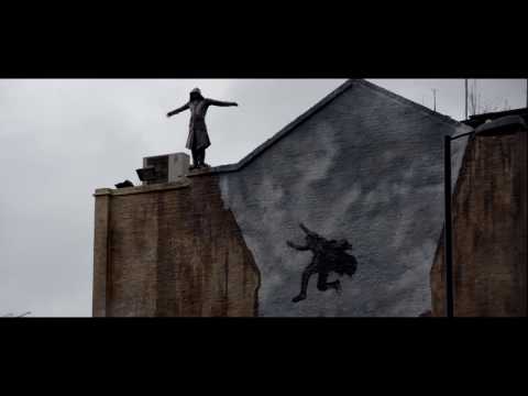 Assassin's Creed film hand-painted mural with Global Street Art