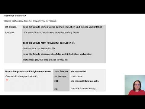 Sentence Builder 5a translation