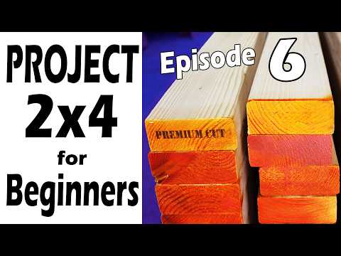 Building Amazing Projects With ONLY 2x4s For BEGINNERS! EPISODE 6 (3 projects)