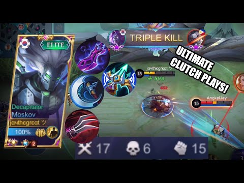 TOP GLOBAL MOSKOV! USE THIS BUILD TO DESTROY ANY META HEROES! BUILD FOR CLUTCH PLAYS!! MLBB