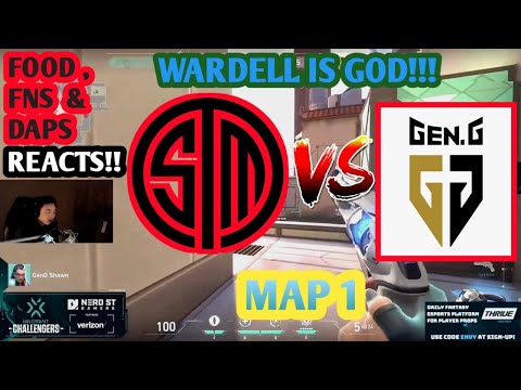 ENVY VICTOR(FOOD) Reacts to TSM  VS GENG !!! MAP 1 !!! LOSER OUT!!! ft.NV FNS ,NRG DAPS!!! tsm domin