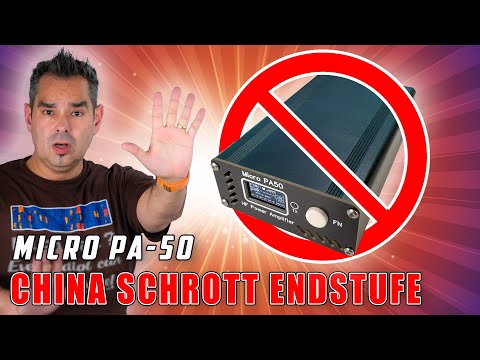 MicroPA 50 Endstufe ⚡ China Verstärker mit Mängeln