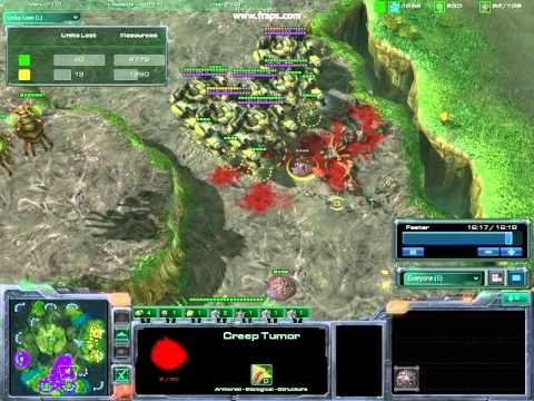 6 Thor Push vs Roach Army