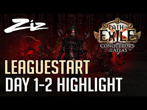 Path of Exile 3.9 - Leaguestart - Day 1-2 Highlight
