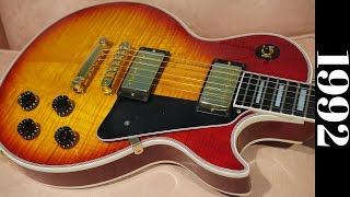 Video thumbnail for 1992 Gibson Les Paul Custom Heritage Cherry Sunburst Demo by The Trogly's Guitar Show
