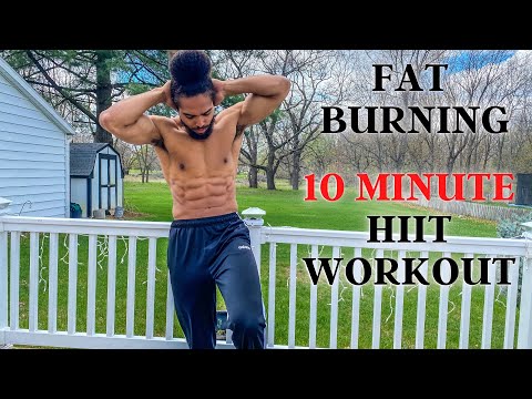 10 Minute Intense Full Body HIIT Workout (Follow Along)