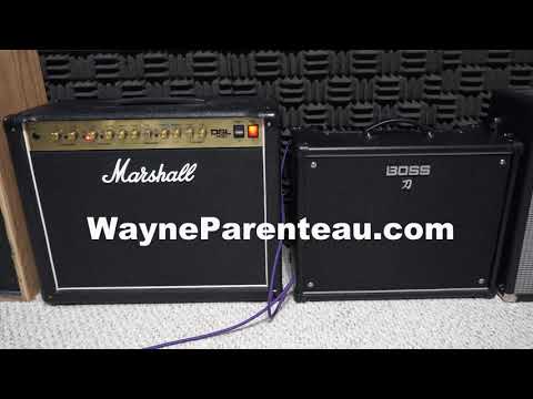 Marshall DSL 40C VS Boss Katana 100 watt Overdrive Channels
