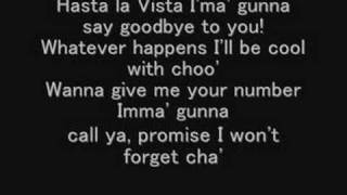 Hasta la Vista - Jordan Francis, Roshon Fegan w/lyrics (HQ)