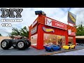 DIY 1 64 Scale Car Dealership Diorama Display Hot Wheels Garage