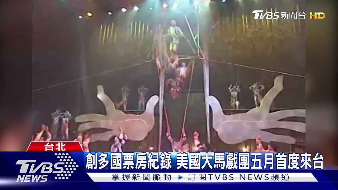 美國大馬戲團 驚險奇幻盛宴五月登場