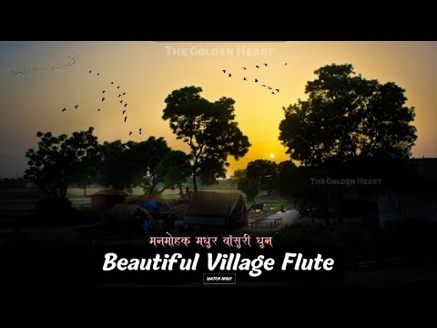 Village Flute music. Flute Bansuri ki dhun. The sweet flute of the village. best village bansuri.