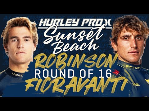 Jack Robinson vs Leonardo Fioravanti | Hurley Pro Sunset Beach 2023 - Round of 16 Heat Replay