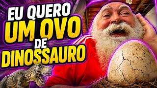 MANETIKIN VAI ARRUMAR UM DINOSSAURO PRA LUIZ DO SOM | LUIZ DO SOM 