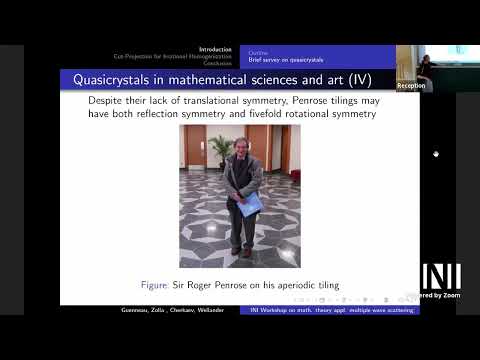 MWS | Prof. Sebastian Guenneau | Homogenization of quasi-periodic photonic crystals: The...