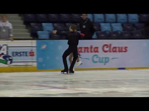 2017 Santa Claus Cup :Mathilde GRANDINI-Martin CHARDAIN(FRA)-ID ADVANCED NOVICE ROCKER FOXT.