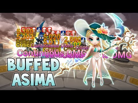 NEW BUFFED ASIMA CLEAVE RTA - Summoners War