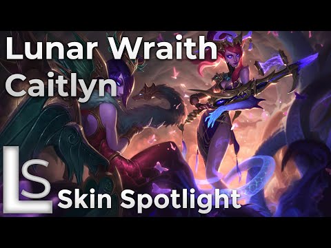 Lunar Wraith Caitlyn - Skin Spotlight - Lunar Revel - League of Legends - Patch 10.8.1