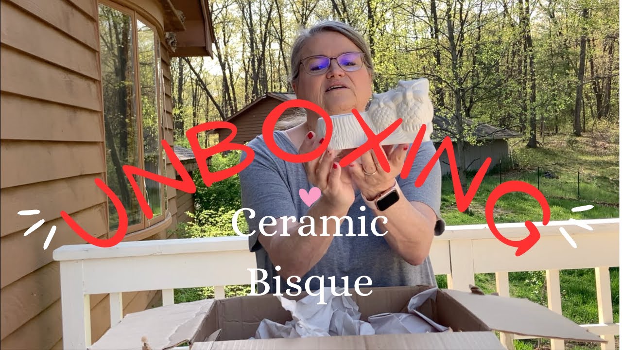 Unboxing Ceramic Bisque & Etsy Shop Opening