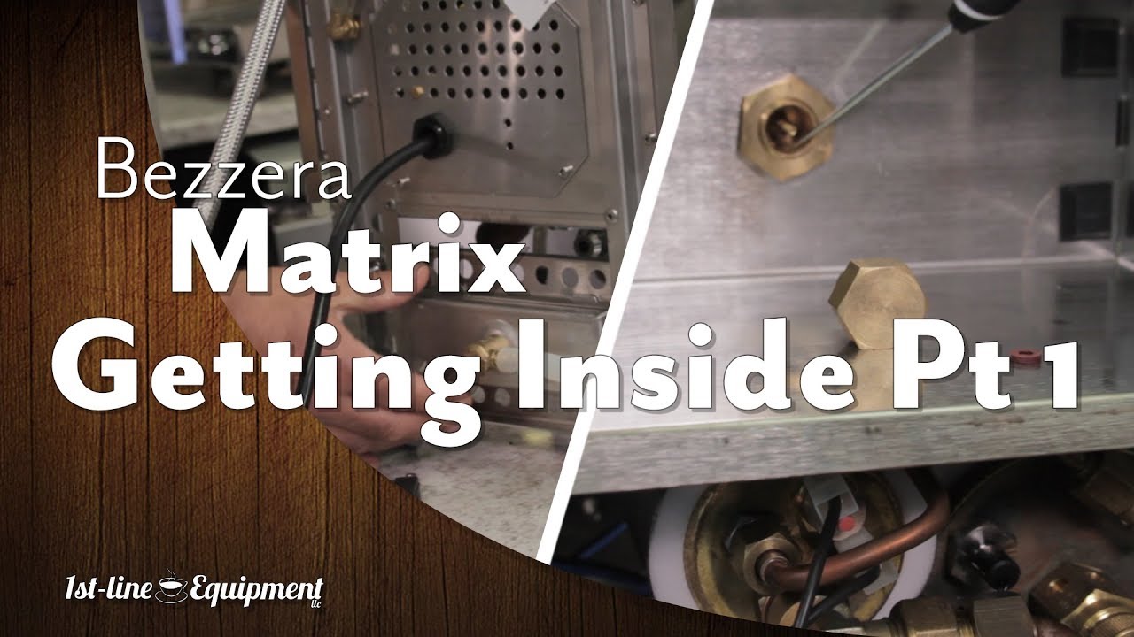 Overview: Getting Inside Bezzera Matrix MN (part 1 of 2)