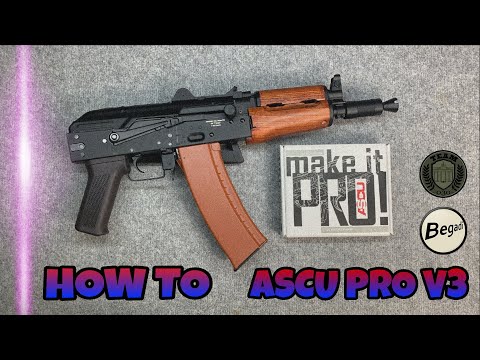 [HOW TO] ASCU Pro V3 Fullauto-Version Einbau, EFCS System 6mm Airsoft deutsch/german