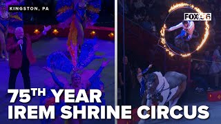 Yearly Irem Shrine Circus swings into town for 75th year