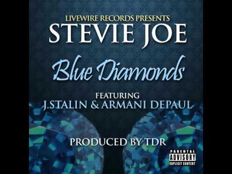 Stevie Joe - Blue Diamonds ft. J. Stalin, Armani Depaul [Thizzler.com NEW/2011 MP3 DOWNLOAD]
