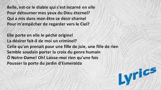 Notre Dame de Paris - Belle - (Lyrics - Paroles)