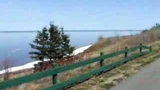 preview picture of video 'Former land of Jerome S. Boudreau in Caraquet, May 2008'