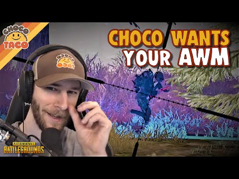 chocoTaco is Coming for Your AWM - PUBG Solos Gameplay