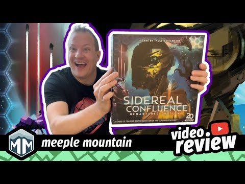 Sidereal Confluence - How to Play & Review - Boardgame Brody