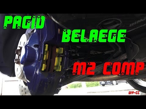 Pagid Racing break pads for the M2 | M2 Competition #BrakePads
