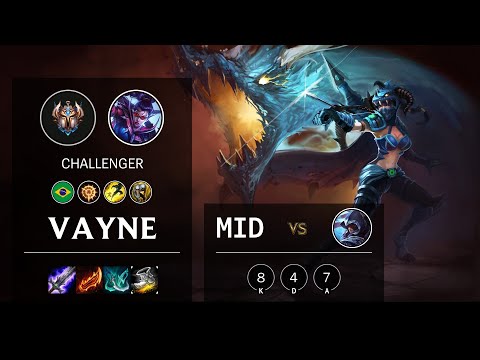 Vayne Mid vs Talon - BR Challenger Patch 10.16