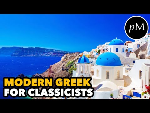 Modern Greek for Classicists | How to Learn Modern Greek | Learn Modern Greek Book