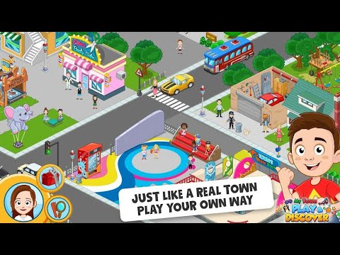 My Town Play and Discover | New Tree house 🏠 Update | Family daily routine |[Gameplay]