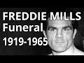 Freddie Mills Funeral - W. Uden & Sons