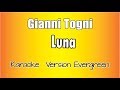 Gianni Togni  -  Luna (versione Karaoke Academy Italia)