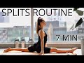 7 MIN STRETCH FOR SPLITS How To Get Your Splits Increase Flexibility Daniela Suarez