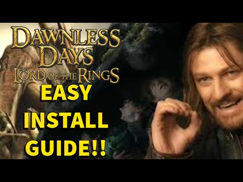 How to Install The Dawnless Days 1. 0  Total War Attila Lord of the Rings Mod 2025
