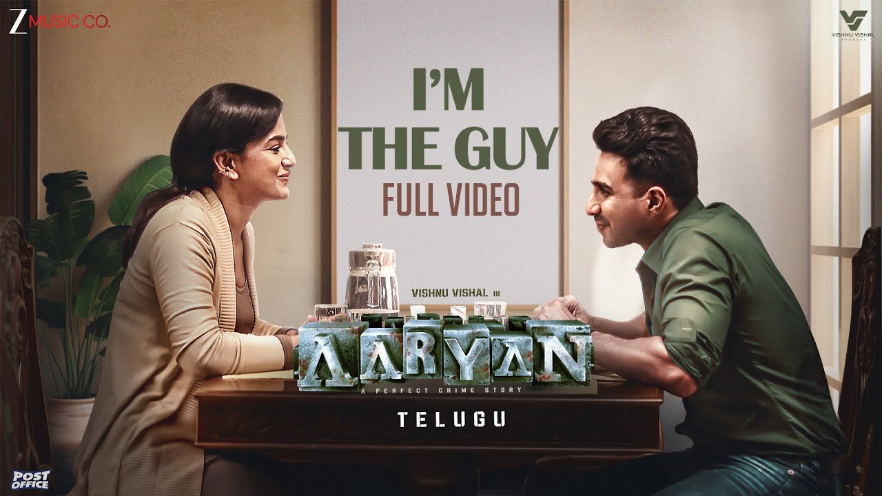 I'm The Guy - Full Video | Aaryan (Telugu) | Vishnu Vishal, Shraddha Srinath | Ghibran & Sreekanth H