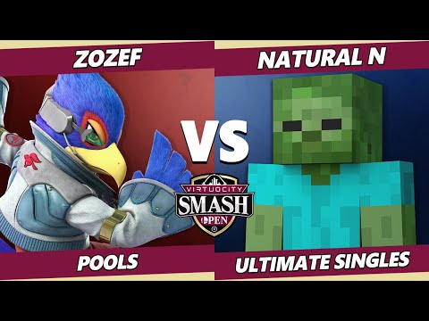 Virtuocity 2022 - ZoZef (Roy, Falco) Vs. Natural M (Steve) SSBU Ultimate Tournament