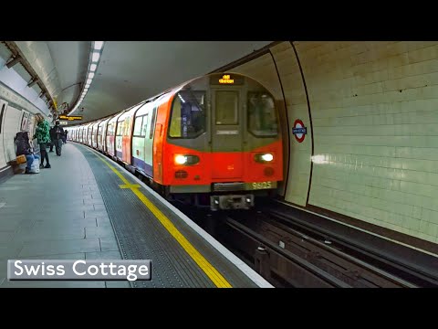 Swiss Cottage | Jubilee line : London Underground ( 1996 Tube Stock )