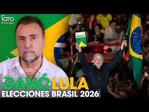 💥 GANÓ LULA EL BALOTAJE, LLORAN BOLSONARO, MILEI Y TRUMP | ELECCIONES BRASIL con Roberto Navarro