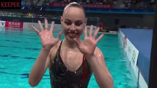 Vasilina Khandoshka free routine