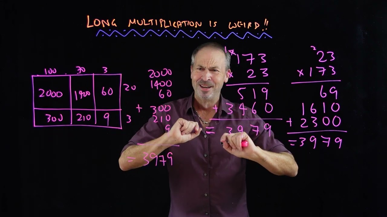 Long Multiplication is Weird