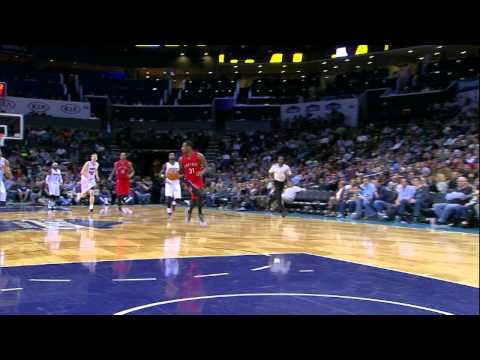 Terrence Ross Shows Off His Windmill Jam on the Breakaway