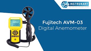 Fujitech AVM-03 Digital Anemometer