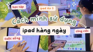 🍎 Cách mình sử dụng ipad cho công việc, học tập, cuộc sống🌱đã mua ipad là phải tận dụng tối đa !