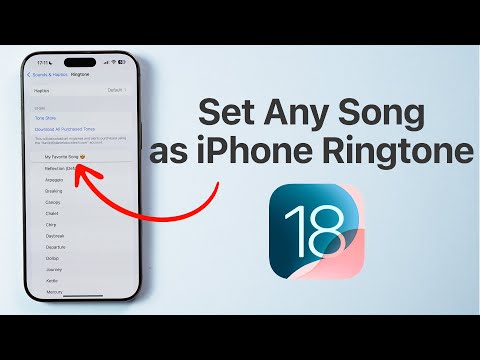 (2025) How to set ANY Song as iPhone Ringtone - Free and No Computer!