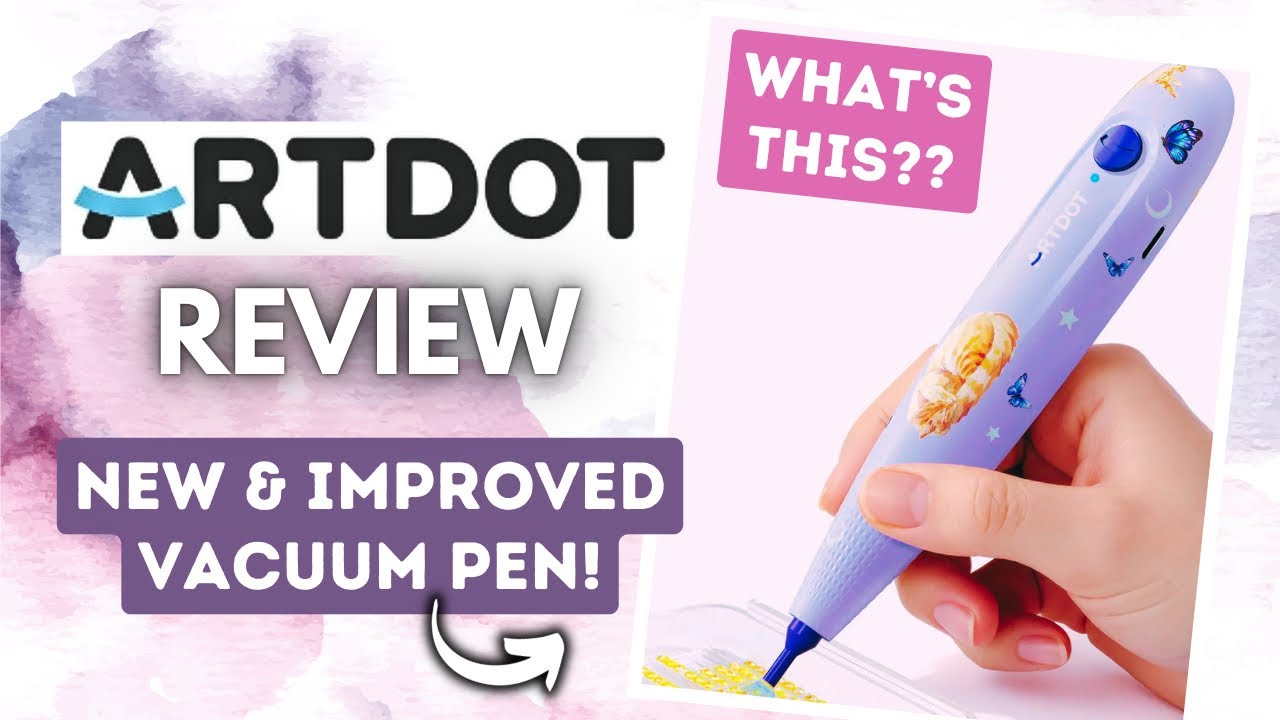 That's New (& Improved)! Vacuum Pen from ArtDot - No Wax, No Wires, Ergonomic