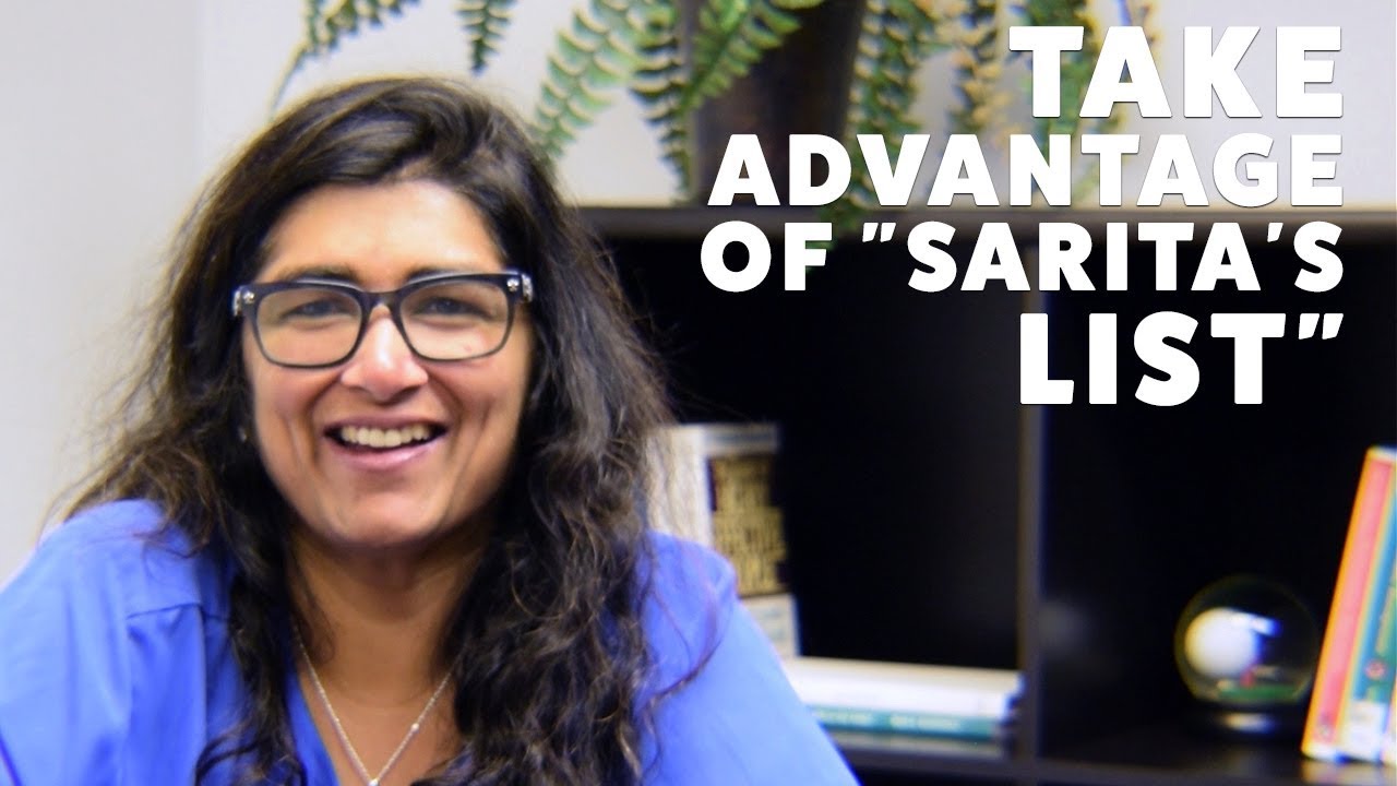 For Any Question Big or Small: Ask Sarita
